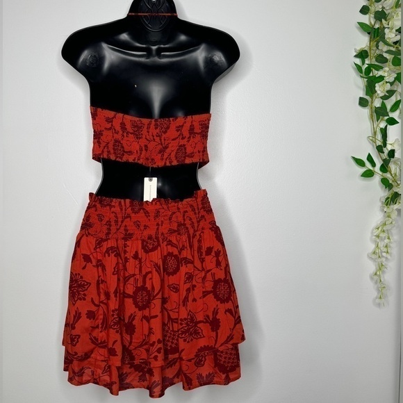 Anthropologie Beaded Skirt Set - Picture 3 of 6